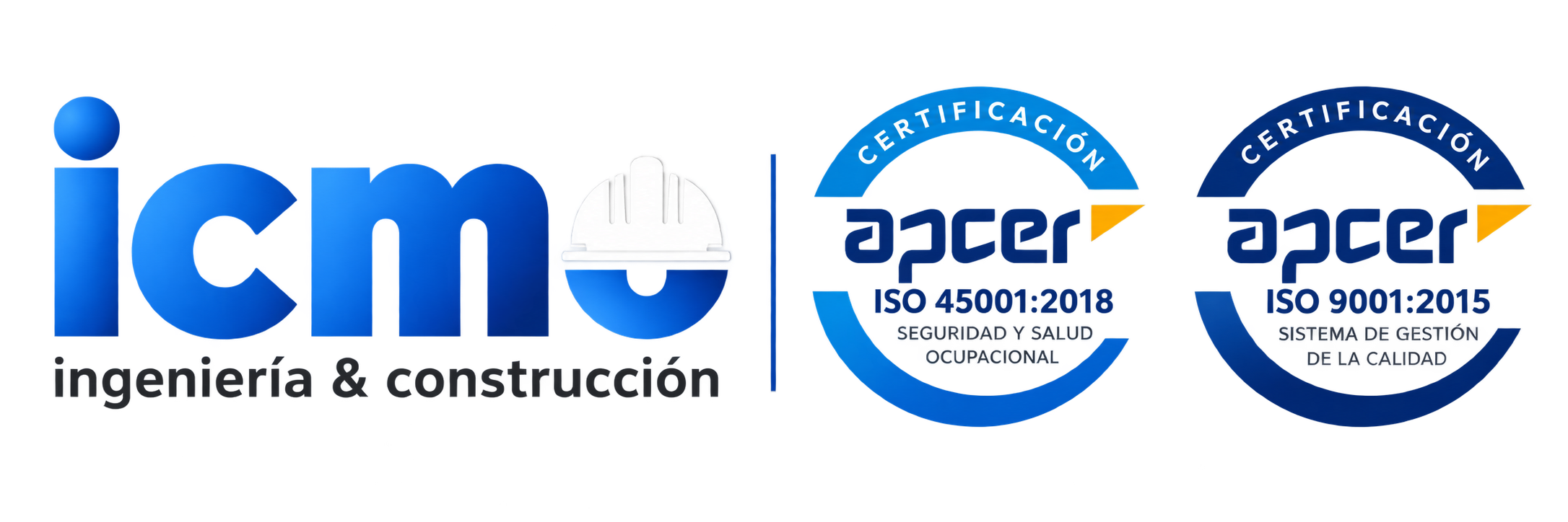 ICMO - Certificaciones ISO 45001 e ISO 9001